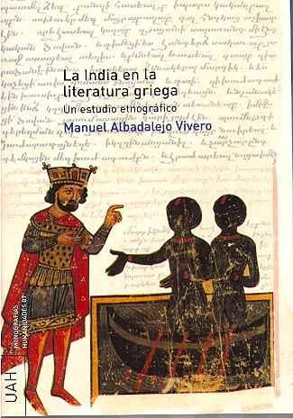 La India en la literatura griega, de Albadalejo Vivero, Manuel | portada del libro