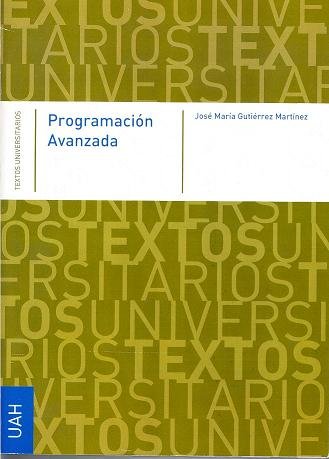 Programación Avanzada, de Gutierrez Martínez | portada del libro