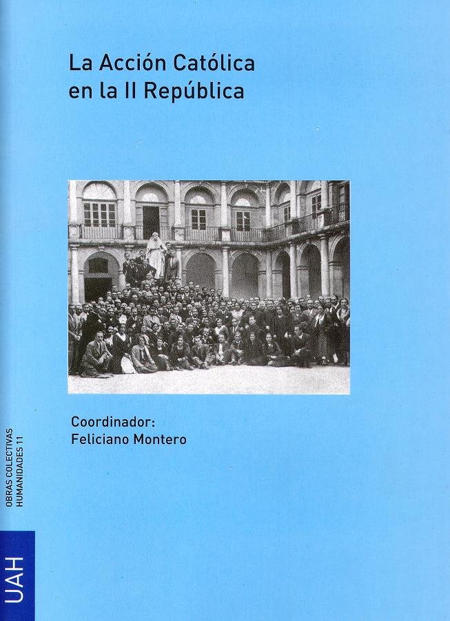 La acción católica en la II República | portada del libro