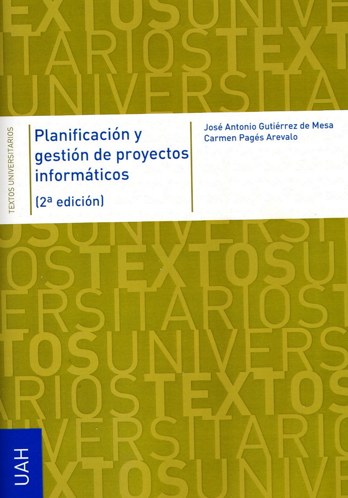 Planificación y gestión de proyectos informáticos, de José Antonio | portada del libro