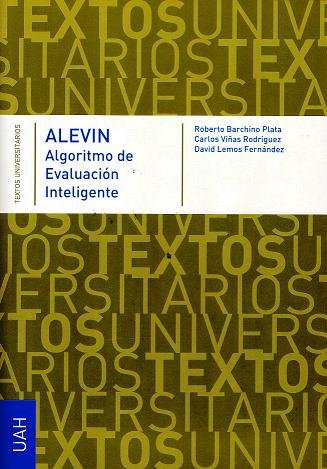 Alevin. Algoritmo de Evaluación Inteligente, de Barchino Plata | portada del libro