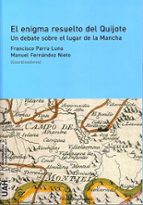 El enigma resuelto del quijote, de Francisco Parra Luna | portada del libro