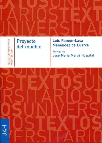 Proyecto del mueble, de Laca Menéndez de Luarca | portada del libro