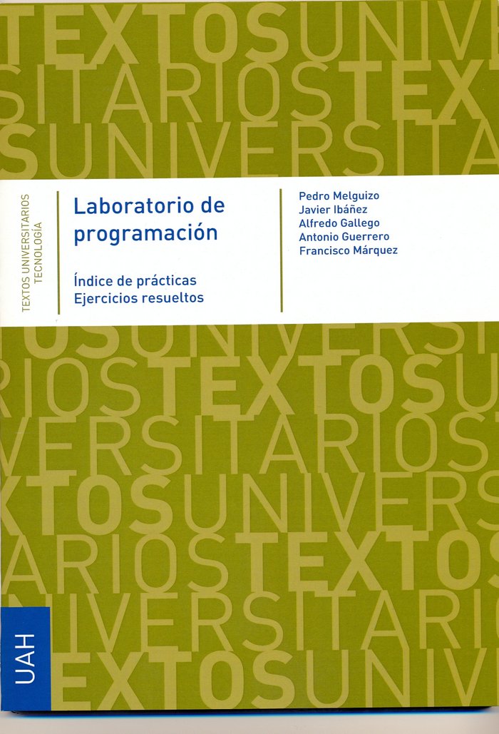 Laboratorio de programación, de Melguizo | portada del libro