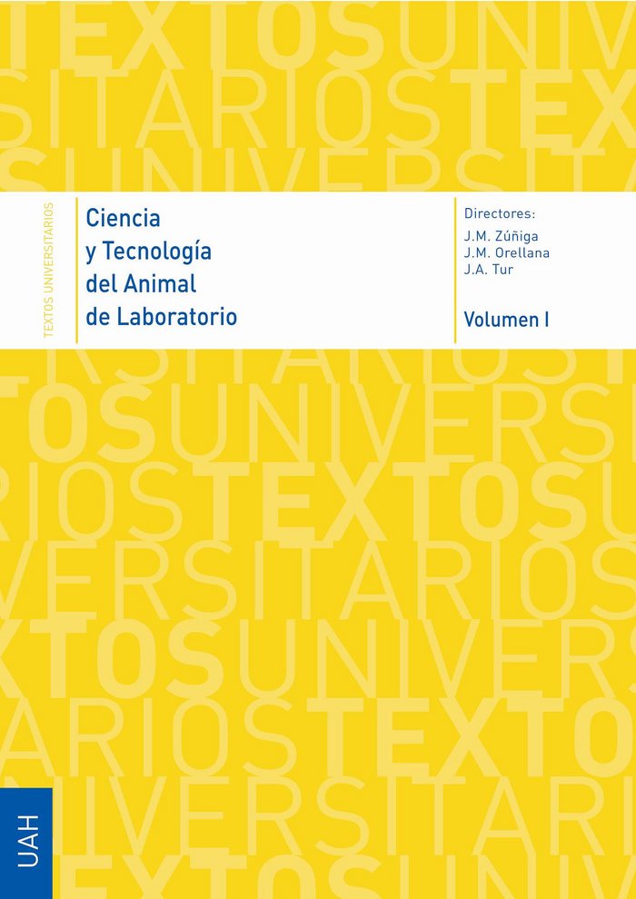 Ciencia y tecnología del animal de laboratorio vol. I, de Varios autores | portada del libro