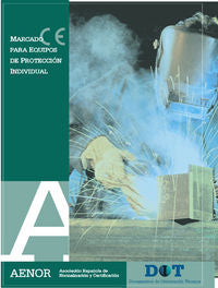 Marcado CE para equipos de protección individual, de AENOR | portada del libro