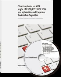 Pack Sistemas de Gestión de Seguridad de la Información (SGSI), de AENOR | portada del libro