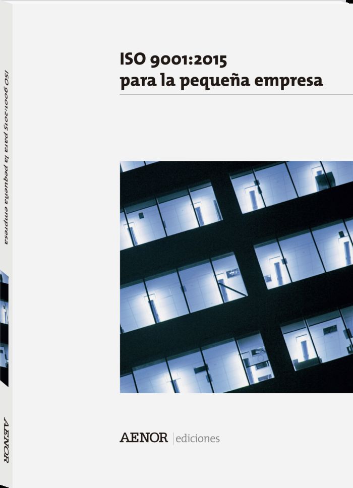 ISO 9001:2015 para la pequeña empresa | portada del libro