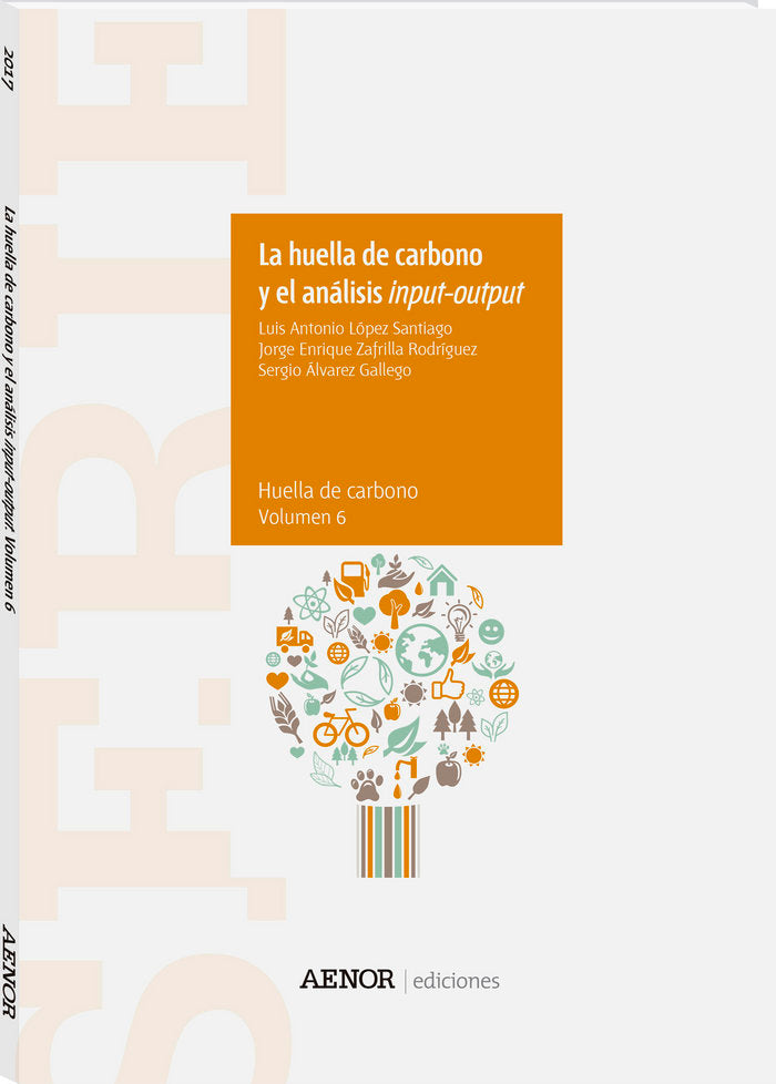 La huella de carbono y el análisis input-output, de López Santiago, Luis Antonio | portada del libro
