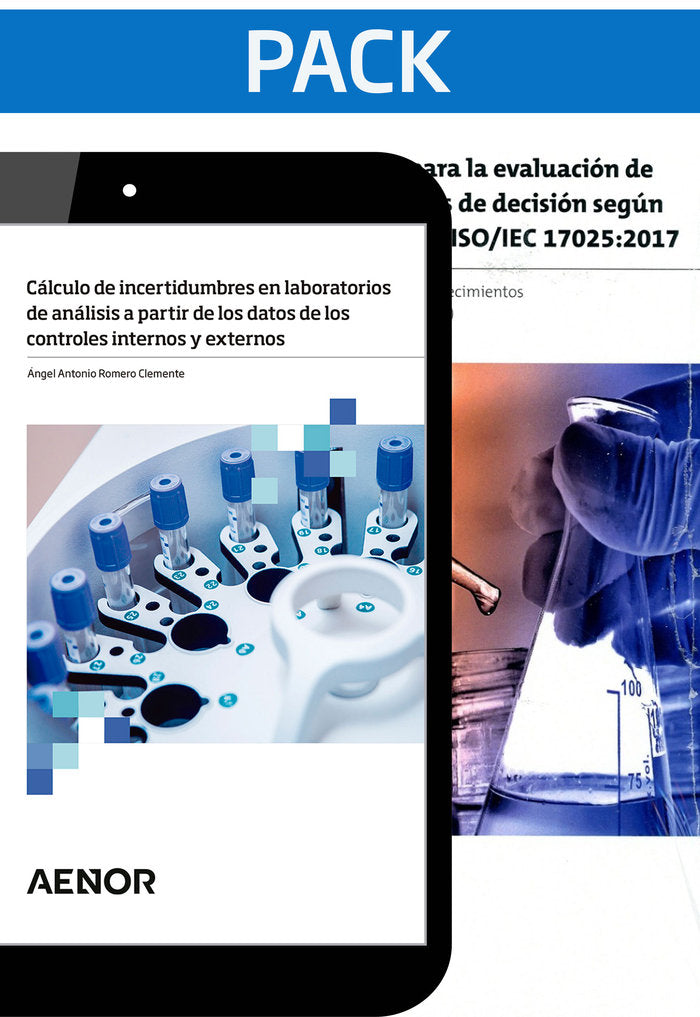 Pack de libros sobre la Norma UNE-EN ISO/IEC 17025:2017, de Morillas Bravo, Pedro Pablo | portada del libro