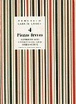 Cuatro piezas breves, de GARCIA LORCA | portada del libro