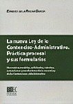NUEVA LEY DE LO CONTENCIOSO,LA ADM, de DE LA ROCHA GARCIA | portada del libro
