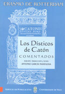 Los Dísticos de Catón comentados, de Gacía Masegosa | portada del libro