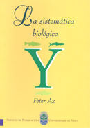 La sistemática biológica, de Ax | portada del libro