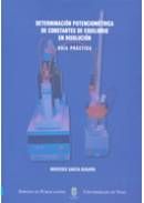 Determinación potenciométrica de constantes de equilibrio en disolución, de García Bugarín | portada del libro