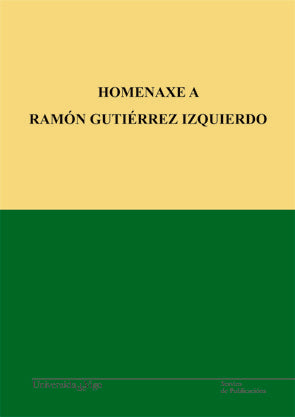 Homenaxe a Ramón Gutiérrez Izquierdo | portada del libro