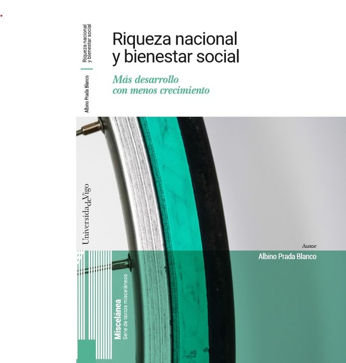 RIQUEZA NACIONAL Y BIENESTAR SOCIAL, de PRADA BLANCO | portada del libro
