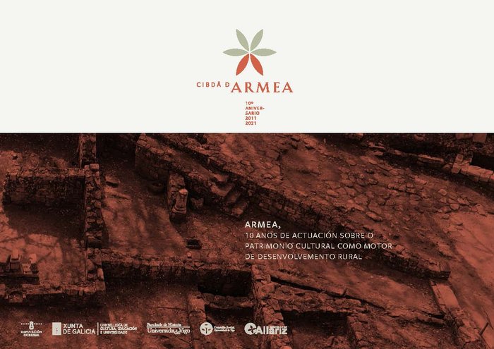 ARMEA 10 ANOS DE ACTUACION SOBRE O PATRIMONIO CULTURAL COMO | portada del libro