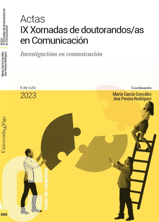 ACTAS IX XORNADAS DE DOUTORANDOS/AS EN COMUNICACION | portada del libro
