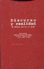 DISCURSO Y REALIDAD, de VV.AA. | portada del libro