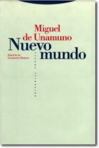 NUEVO MUNDO, de Unamuno | portada del libro