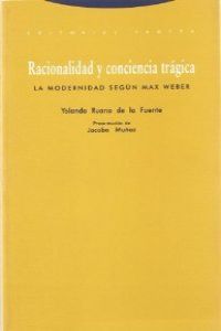 RACIONALIDAD Y CONCIENCIA TRAGICA, de RUANO DE LA FUENTE | portada del libro
