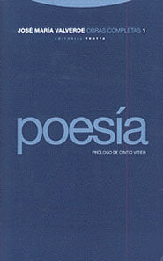 POESIA O.C 1 RTC, de Valverde | portada del libro