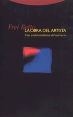 OBRA DEL ARTISTA, de Frei Betto | portada del libro