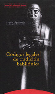 CODIGOS LEGALES DE TRADICION BABILONICA, de SANMARTIN | portada del libro