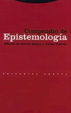 COMPENDIO DE EPISTEMOLOGIA, de Jacobo Muñoz | portada del libro