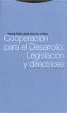 COOPERACION DESARROLLO LEGISLACION, de PEREZ SOBA DIEZ DEL CORRAL | portada del libro