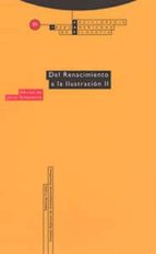 DEL RENACIMIENTO A LA ILUSTRACION II, de Varios autores | portada del libro