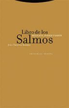 LIBRO DE LOS SALMOS II RELIGION PODER Y SABER, de Julio Trebolle Barrera | portada del libro