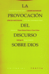 PROVOCACION DEL DISCURSO SOBRE DIOS, de Metz | portada del libro
