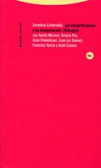 INSIGNIFICACION Y LA IMAGINACION,LA, de Cornelius Castoriadis | portada del libro