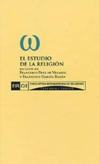ESTUDIO DE LA RELIGION, de Francisco Díez de Velasco | portada del libro