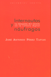 INTERNAUTAS Y NAUFRAGOS, de Pérez Tapias | portada del libro