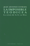 IMPOSIBLE TEODICEA, de ESTRADA | portada del libro