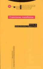 CUESTIONES METAFISICAS NE, de Eugenio Trías | portada del libro
