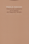 HISTORIA DEL JUDAISMO EN LA EPOCA DEL SEGUNDO TEMPLO, de Sacchi | portada del libro