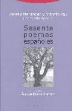 SESENTA POEMAS ESPA･OLES, de Antonio Pau Pedrón | portada del libro