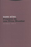 PROYECTO DE UNA ETICA MUNDIAL 7ｦED, de Küng | portada del libro
