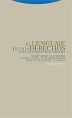 LENGUAJE DE LOS DERECHOS,EL, de Juan Antonio Cruz Parcero | portada del libro