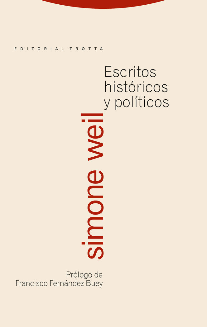 ESCRITOS HISTORICOS Y POLITICOS, de Weil | portada del libro