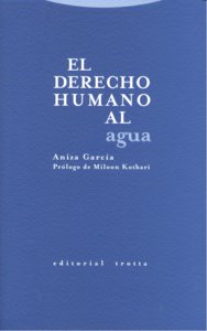 DERECHO HUMANO AL AGUA,EL, de GARCIA | portada del libro