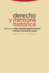 DERECHO Y MEMORIA HISTORICA, de MARTIN PALLIN | portada del libro