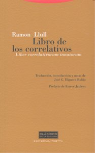 LIBRO DE LOS CORRELATIVOS,EL, de Llull | portada del libro