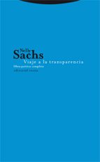 VIAJE A LA TRANSPARENCIA, de Nelly Sachs | portada del libro