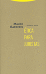 ETICA PARA JURISTAS, de Barberis | portada del libro