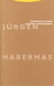 CONCIENCIA MORAL Y ACCION COMUNICATIVA, de Habermas | portada del libro